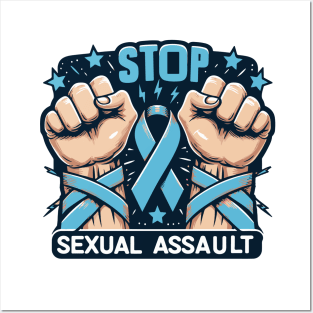 Stop Sexual Assault - SAAM Posters and Art